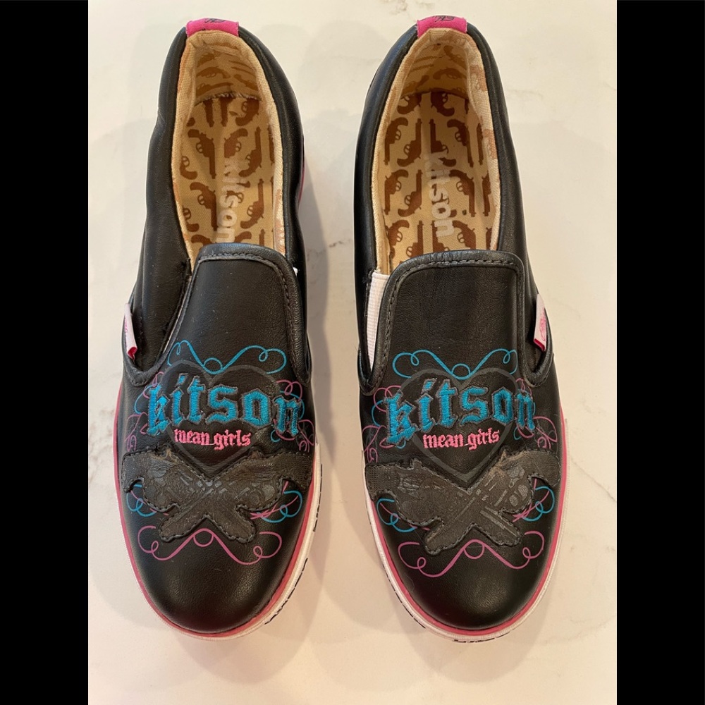 Vintage womens Kitson slip on “mean girls “ shoes